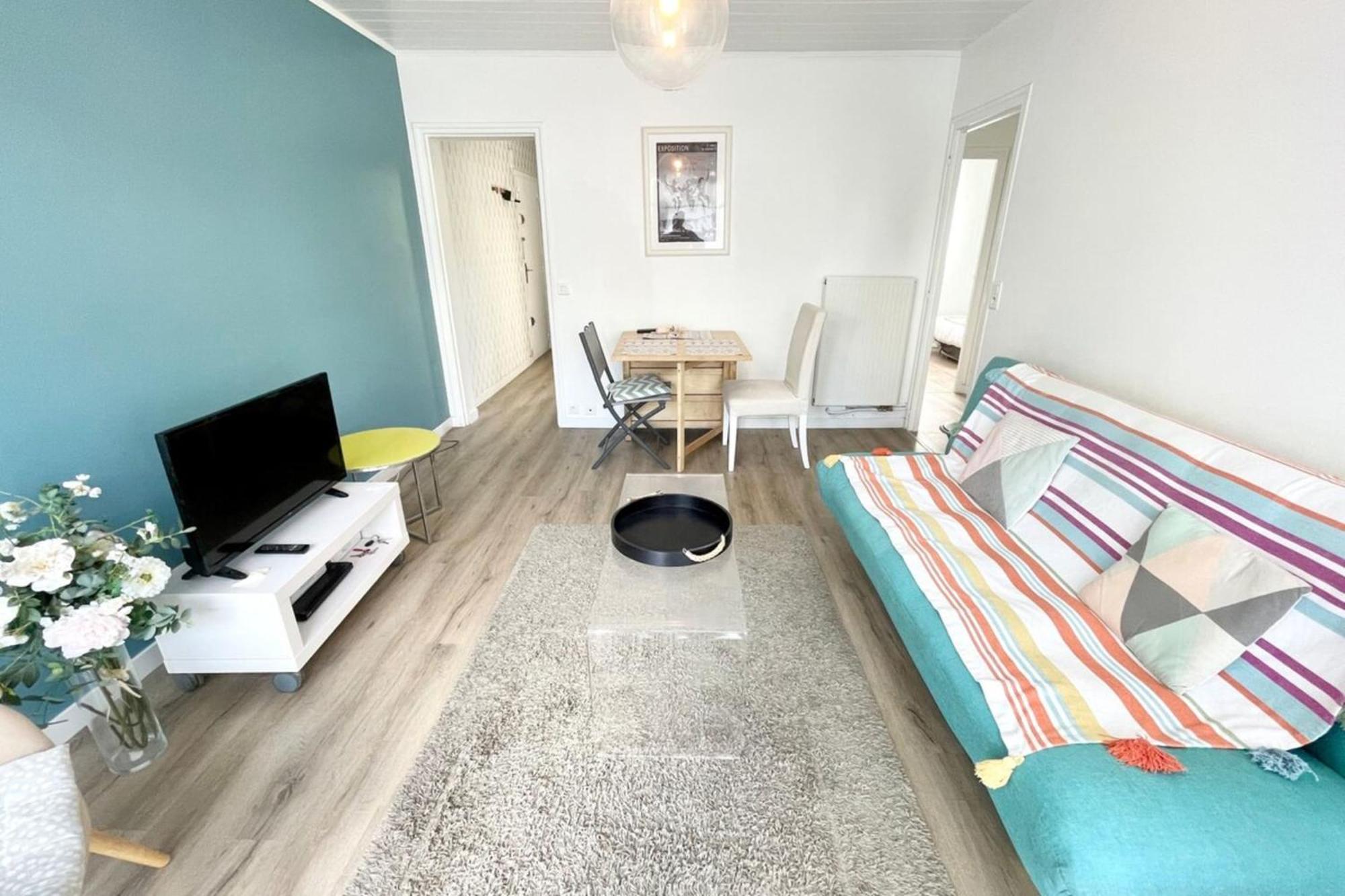 Joli Appartement Cocooning - A 2 Pas De La Plage キブロン エクステリア 写真