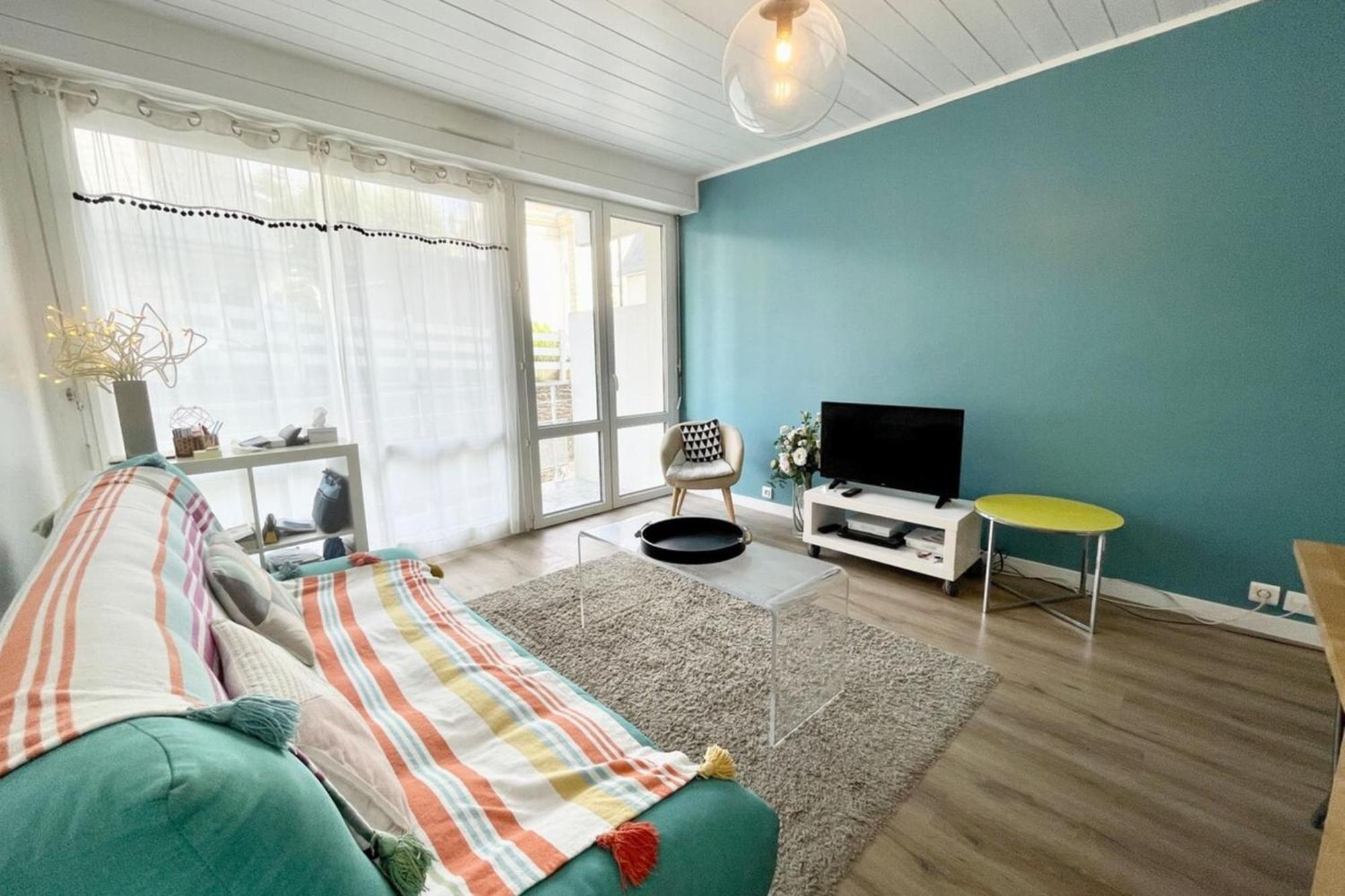 Joli Appartement Cocooning - A 2 Pas De La Plage キブロン エクステリア 写真