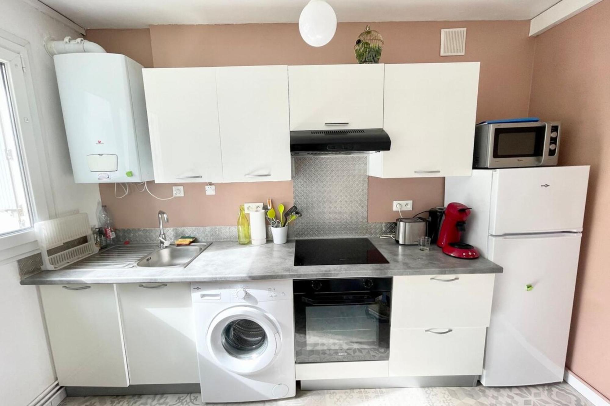 Joli Appartement Cocooning - A 2 Pas De La Plage キブロン エクステリア 写真